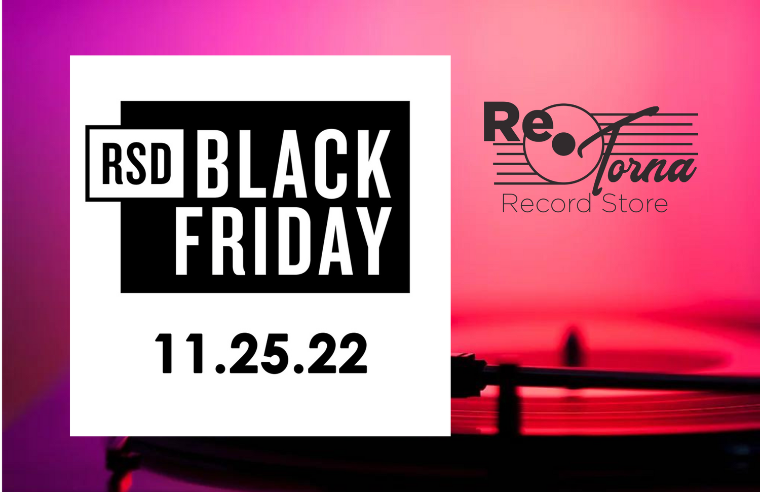 Record Store Day Black Friday 2022