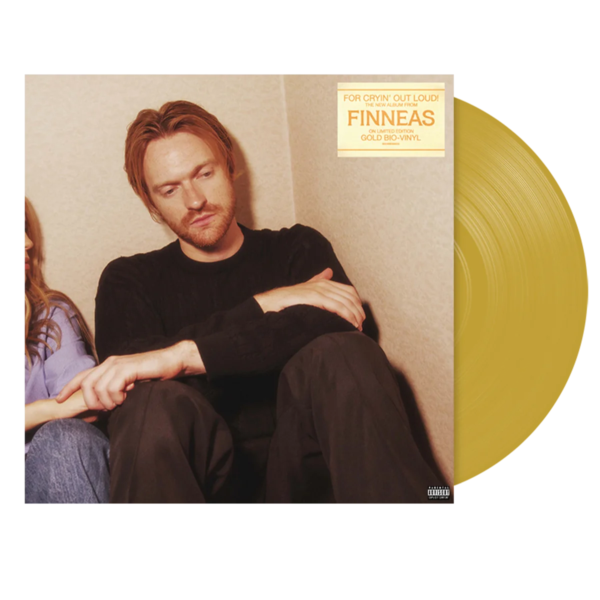 FINNEAS - For Cryin' Out Loud | LP Color Oro (Gold Biovinyl)