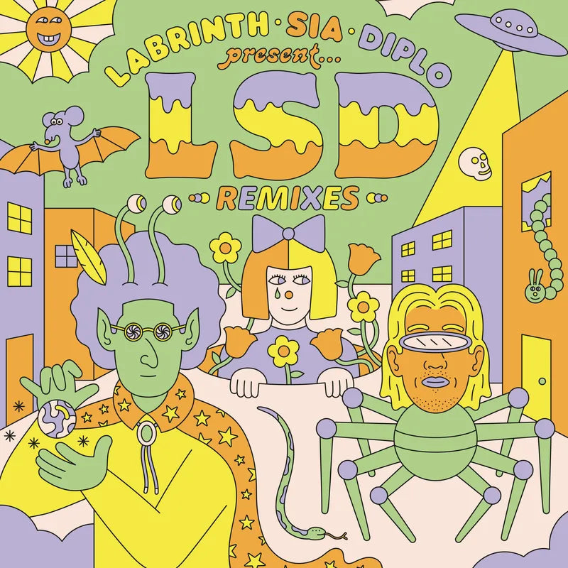 LSD (Labrinth, Sia and Diplo) - Labrinth, Sia & Diplo presents... LSD (The Remixes) | LP Color Morado RSD Black Friday 2024