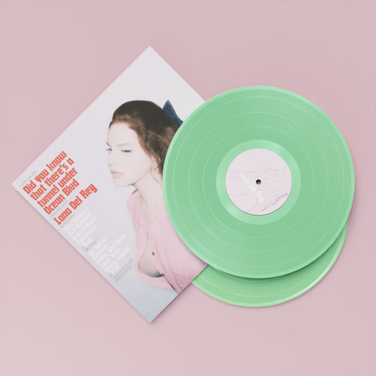 Lana Del Rey – Did You Know That There's A Tunnel Under Ocean Blvd | 2LP Color Verde Portada Alternativa