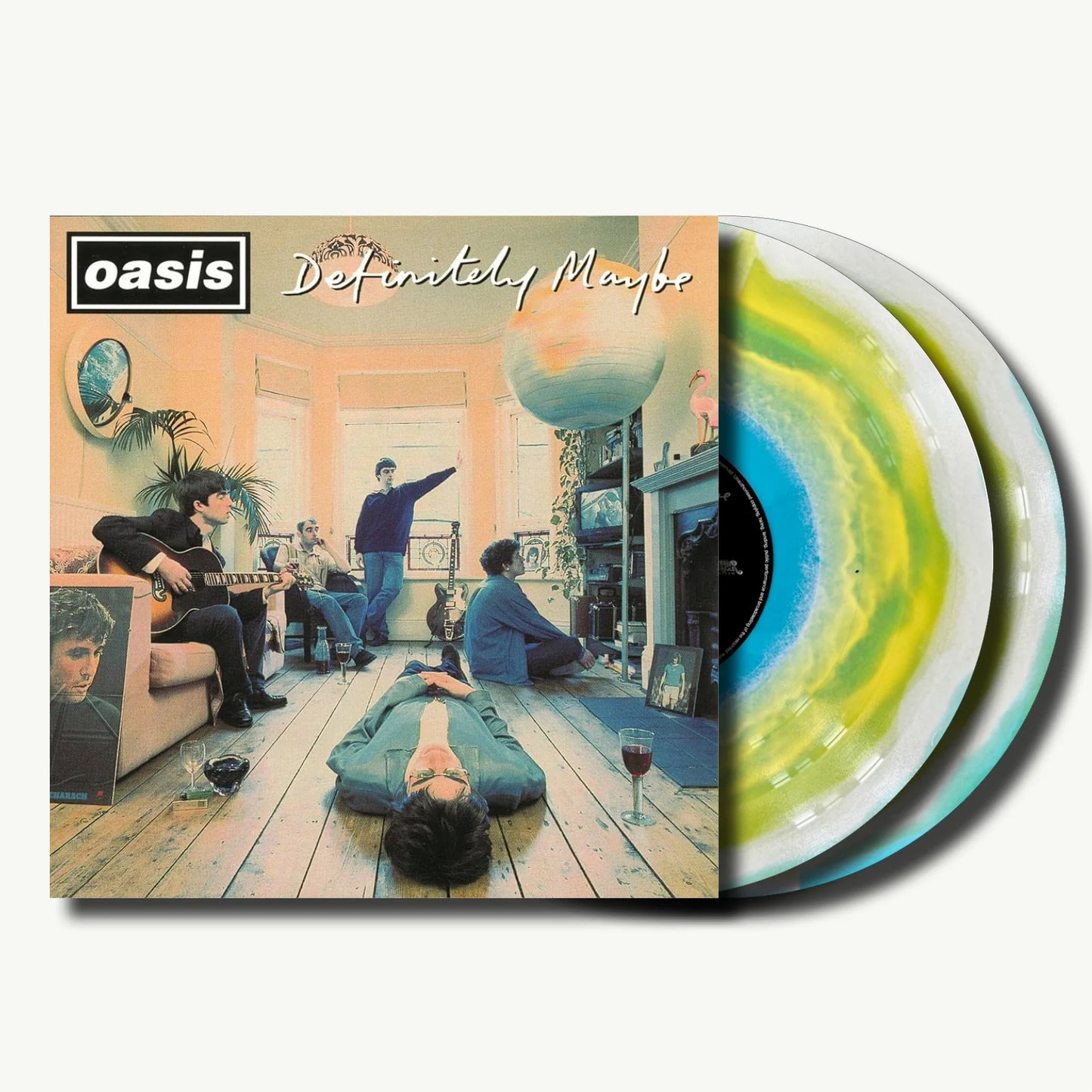 Oasis - Definitely Maybe | 2LP Tricolor Edición 30 Aniversario