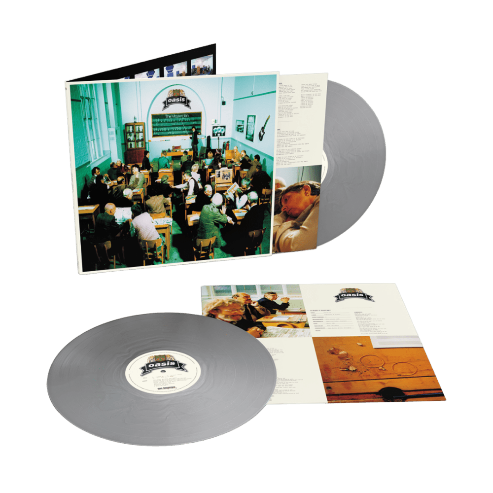 Oasis - Masterplan (Edición Remasterizada) | 2LP Color Plata 25 Aniversario