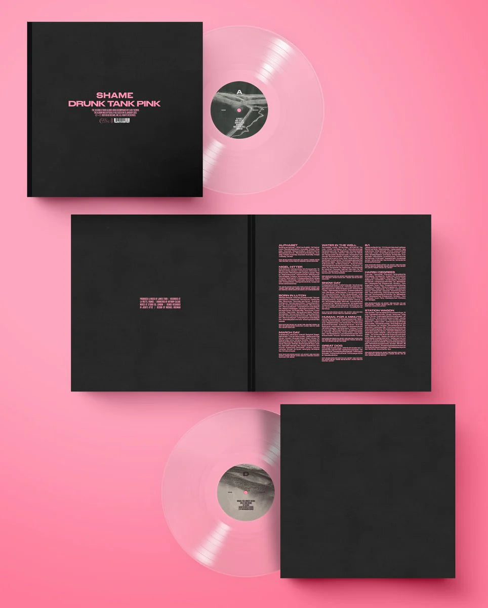 Shame - Drunk Tank Pink | 2LP Transparente Edición Deluxe