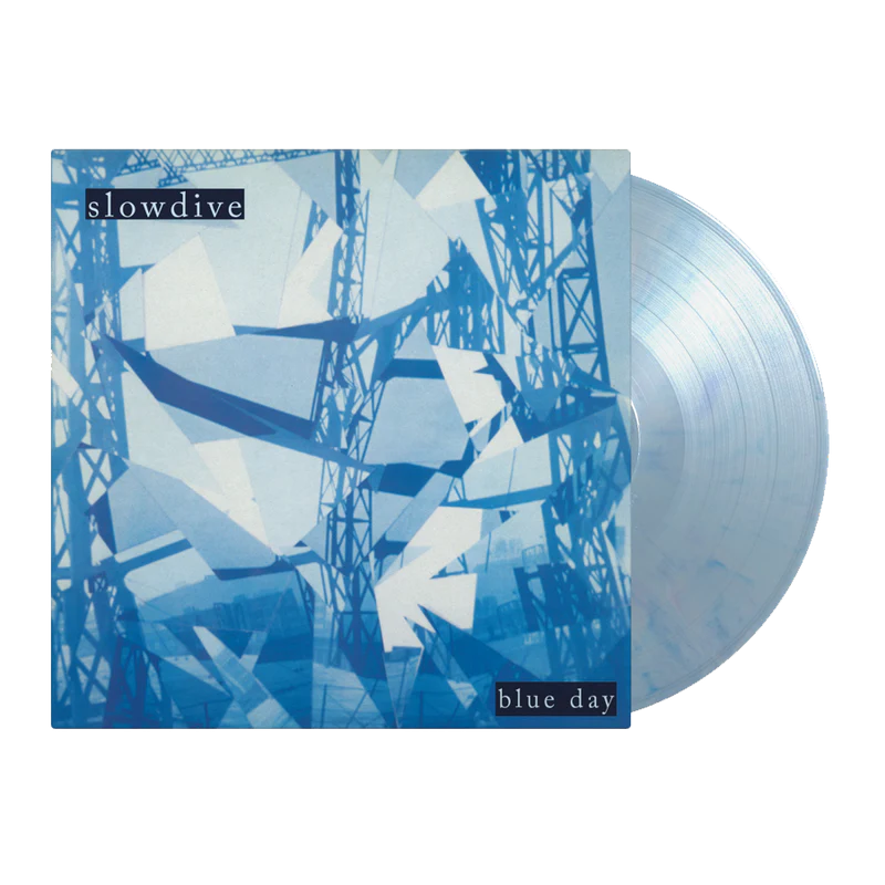 Slowdive - Blue Day | LP Color Blue & White Marbled