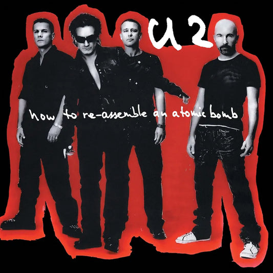 U2 - How to Re-Assemble An Atomic Bomb | LP Color Rojo y Negro RSD Black Friday 2024