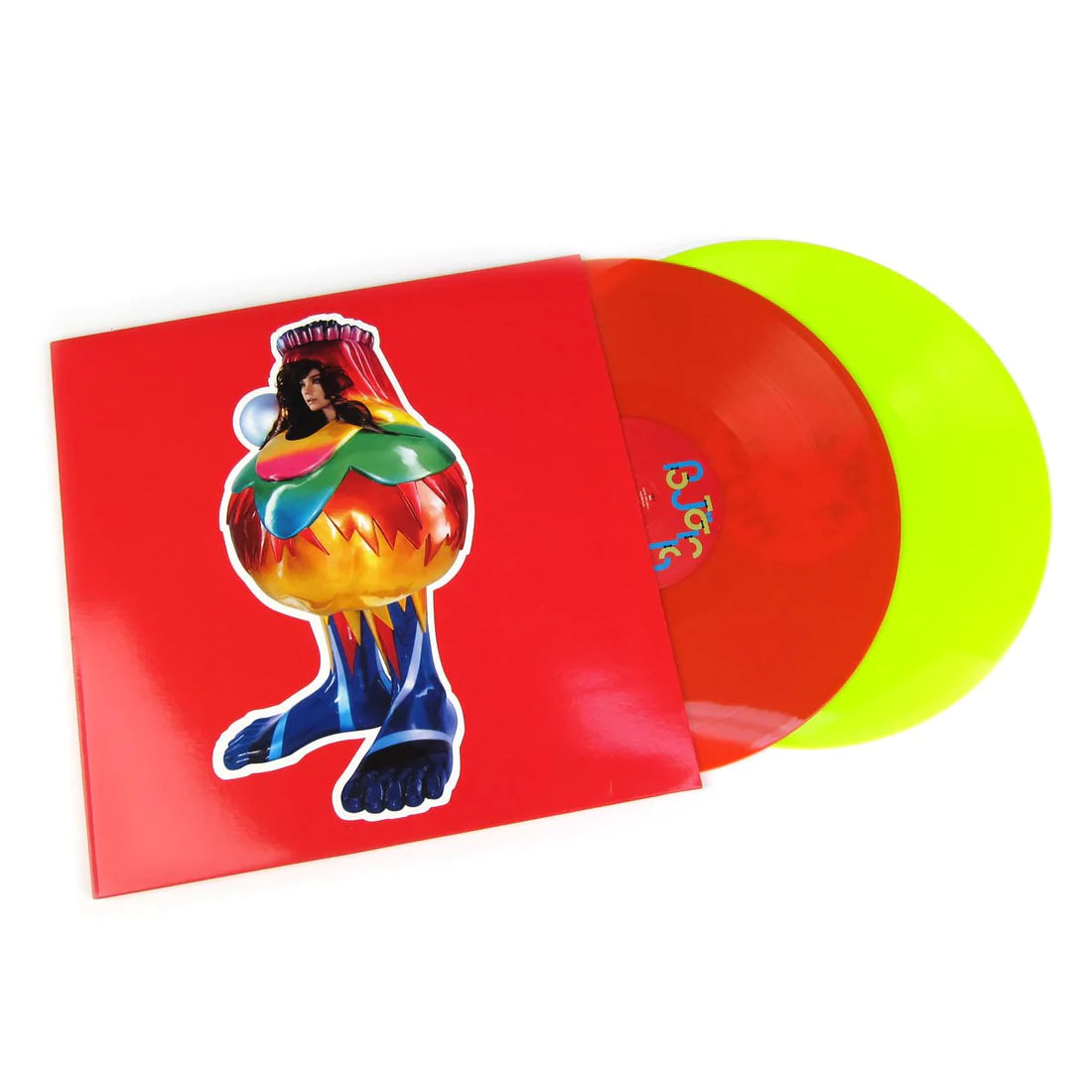 Björk - Volta | 2LP Color Rojo y Verde Neon